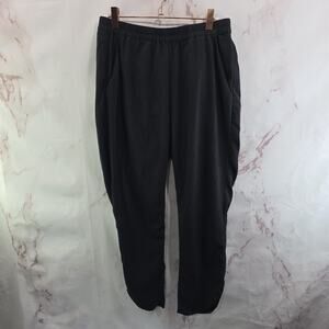 Marine Layer Pants Womens Small Black Pullom High Rise Stretch Crop Allison